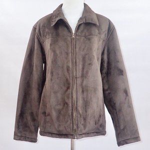 Men's Covington faux-suede jacket